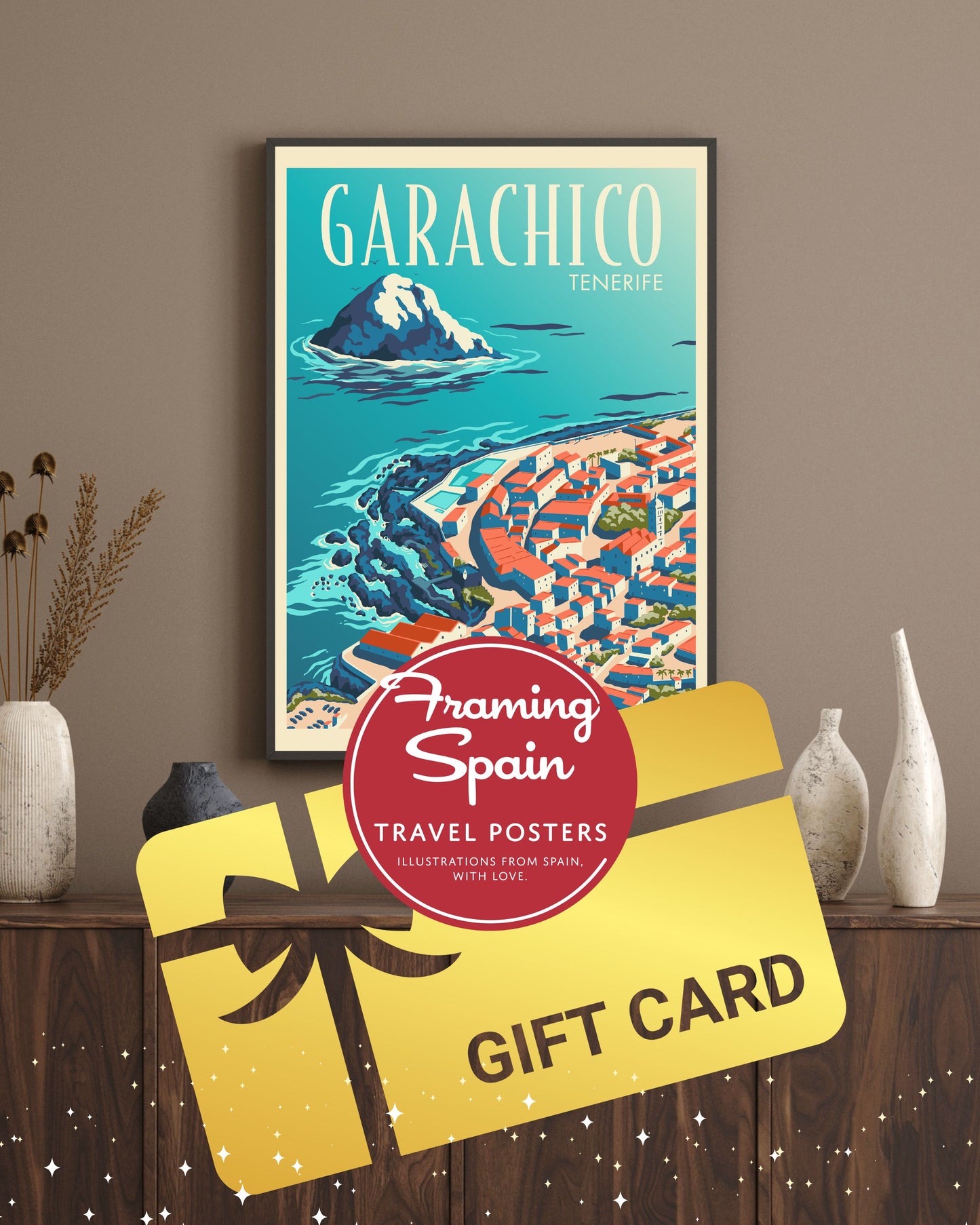 Gift Card Framing Spain
