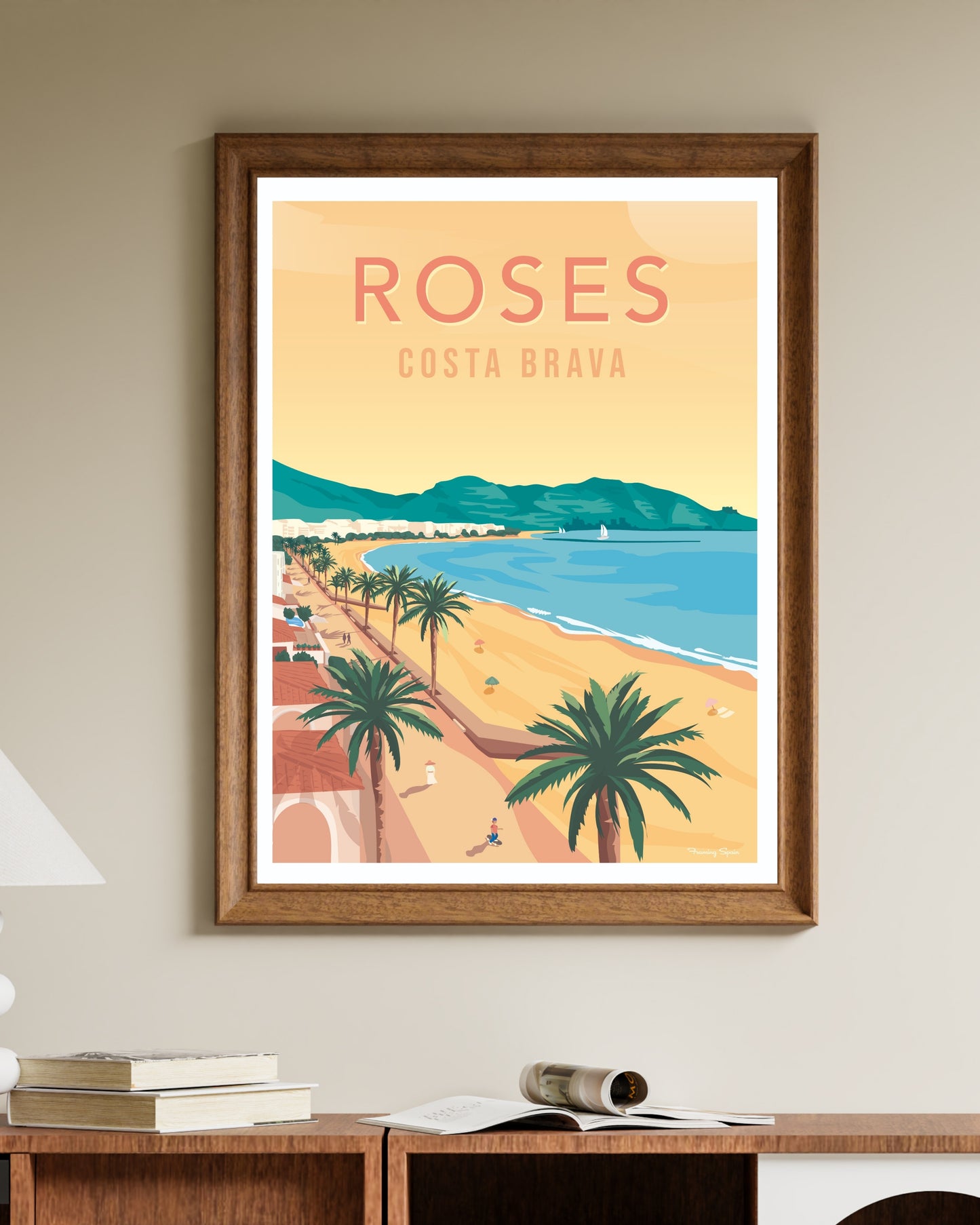 Roses - Travel Poster