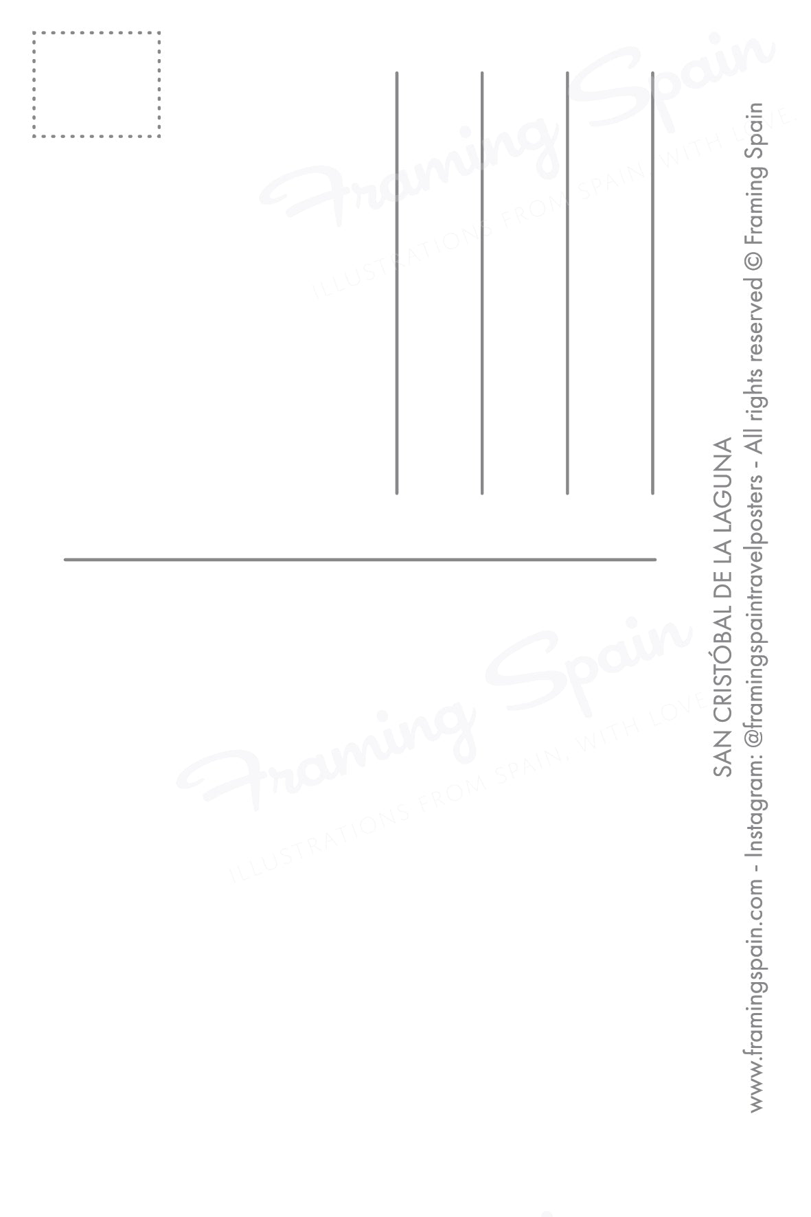 San Cristobal de La Laguna - Postcard