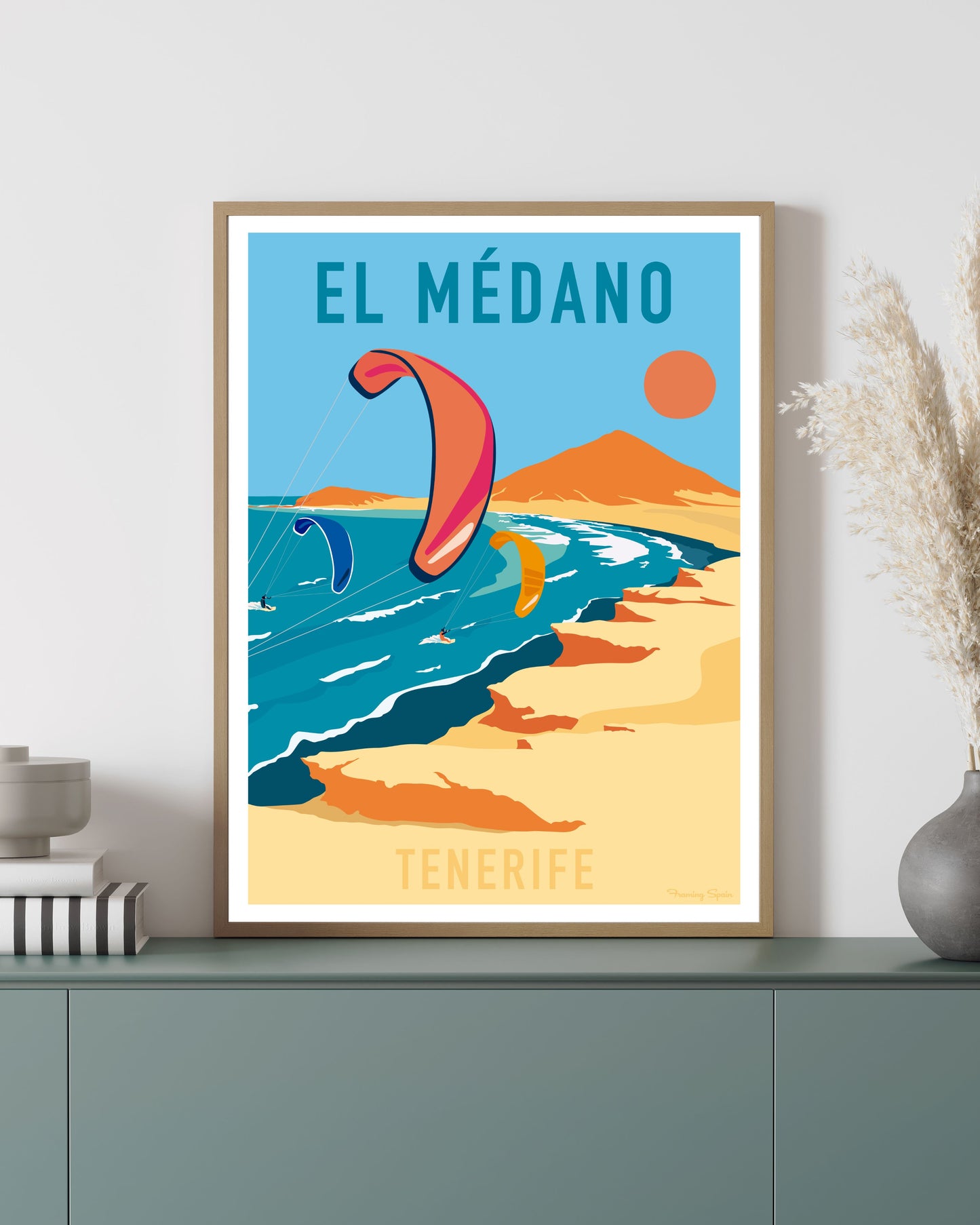 El Médano Tenerife - Travel Poster