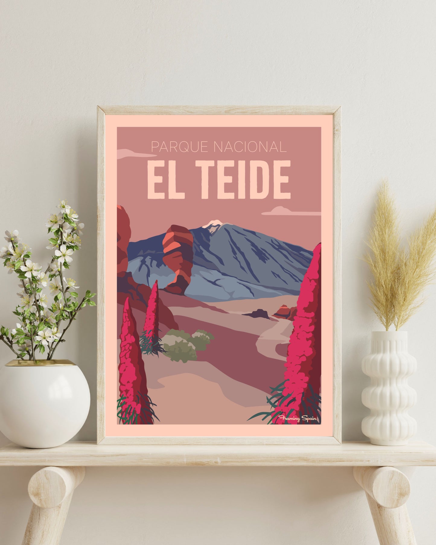 Poster Tenerife El Teide wall