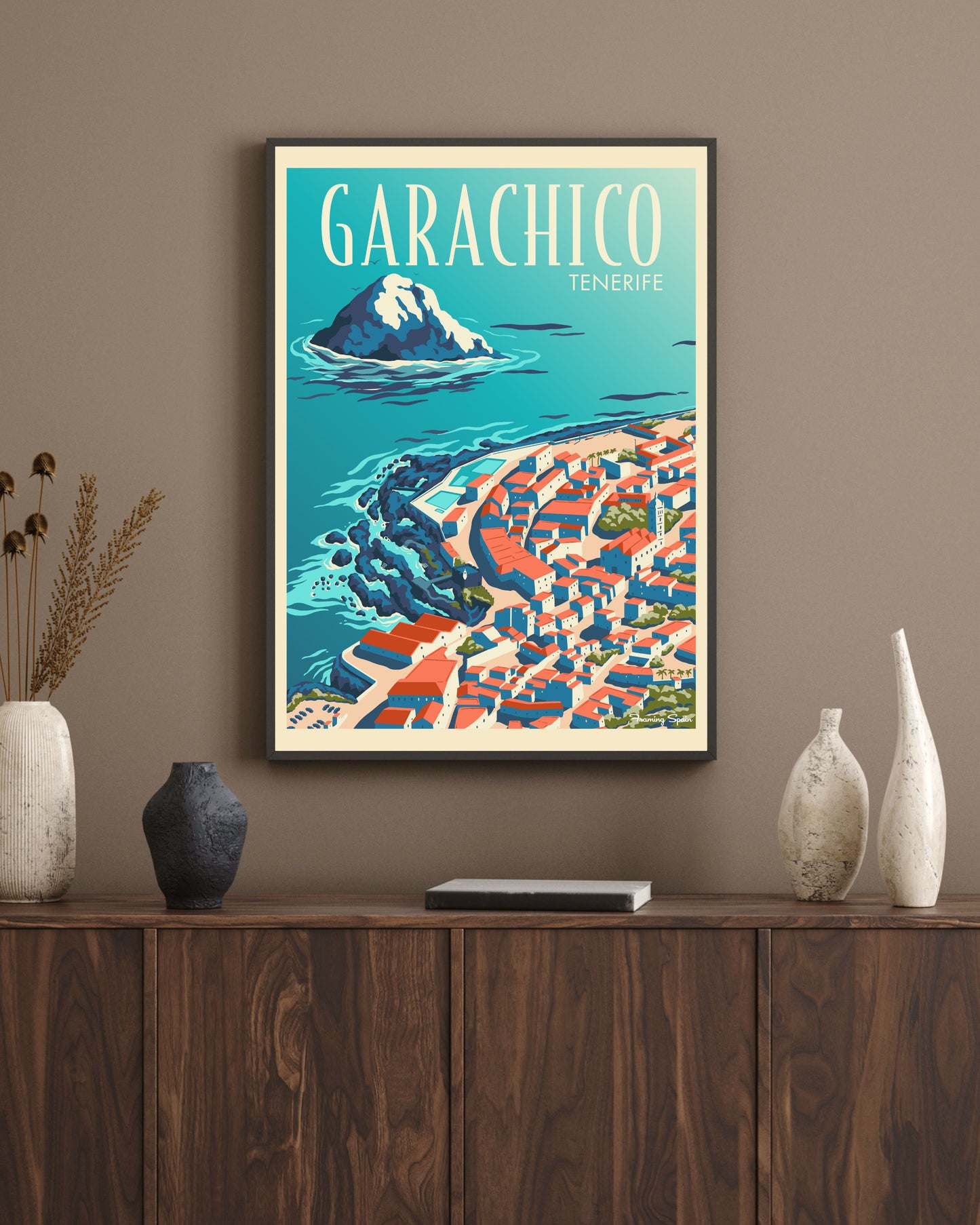 Poster Tenerife Garachico wall