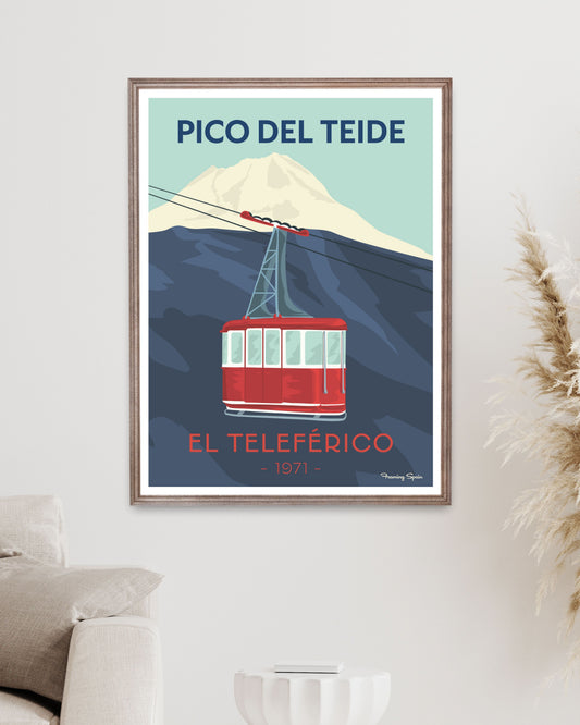 Teleférico del Teide - Travel Poster