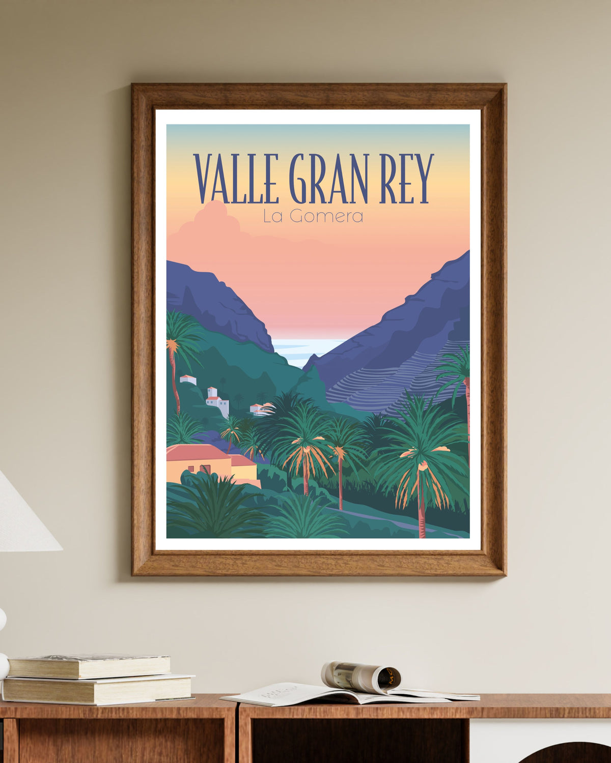 Valle Gran Rey - Travel Poster
