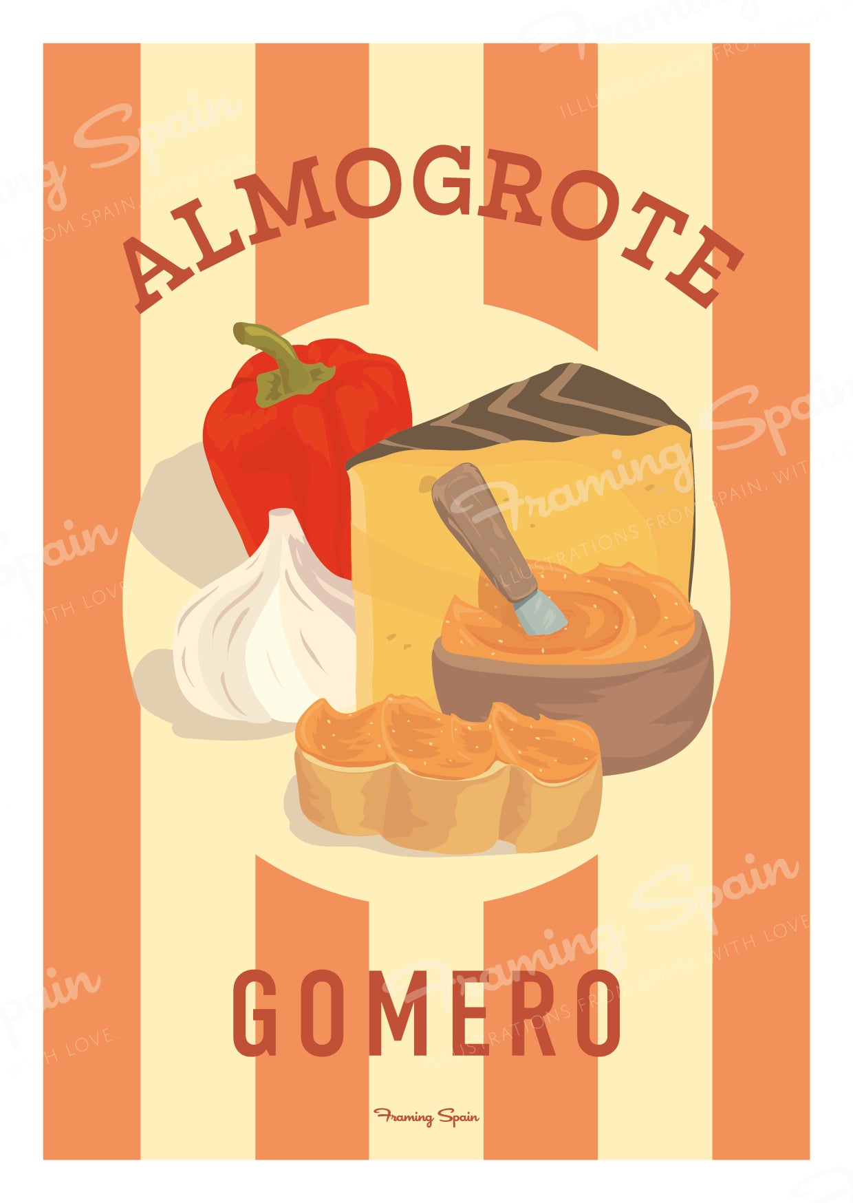 Almogrote - Postcard