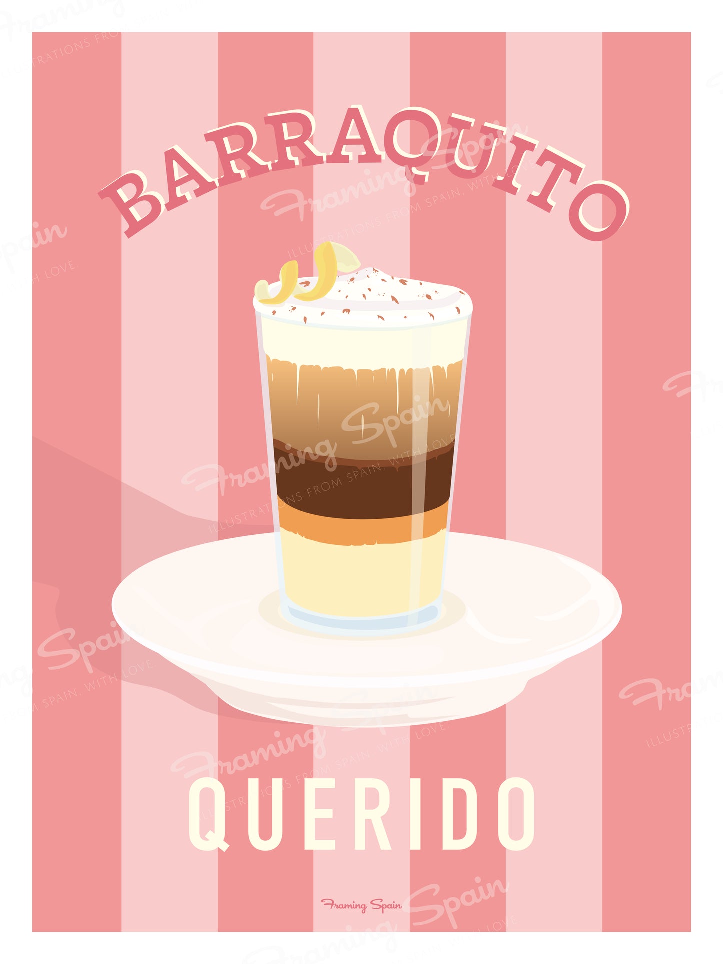 Barraquito - Travel Poster