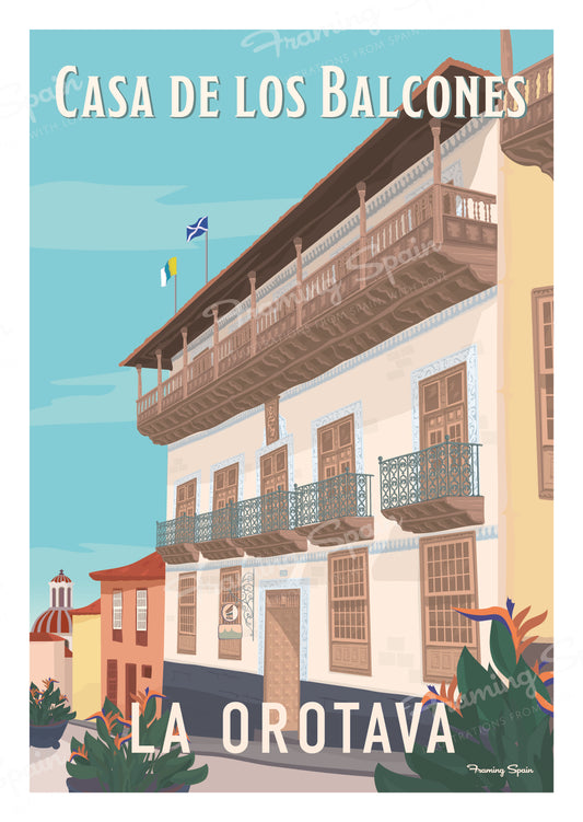 Casa de los Balcones - Postcard