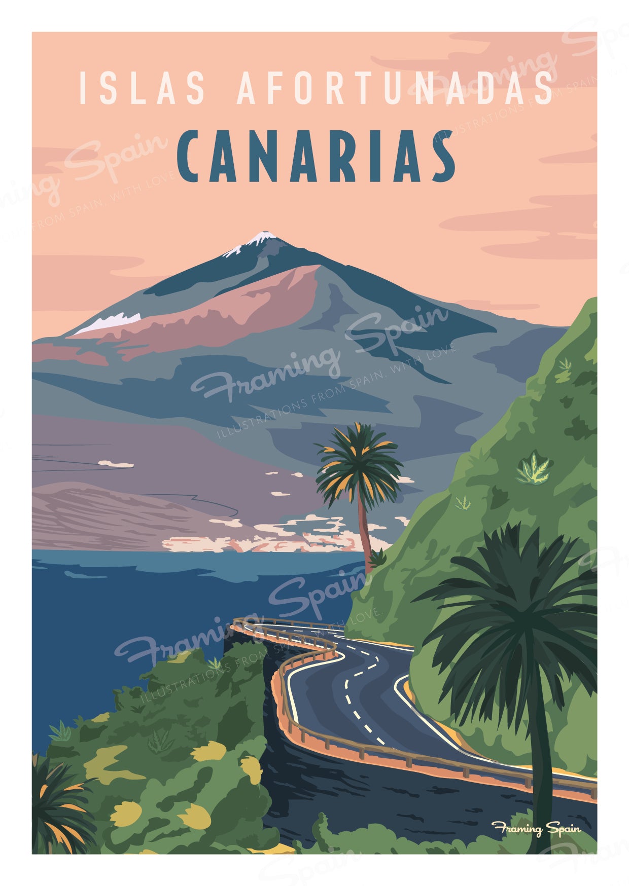 Islas Afortunadas - Postcard