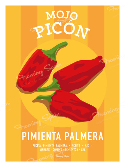 Mojo Picón - Travel Poster