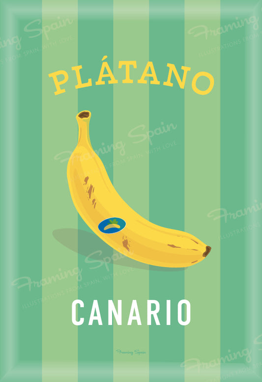 Plátano - Magnet