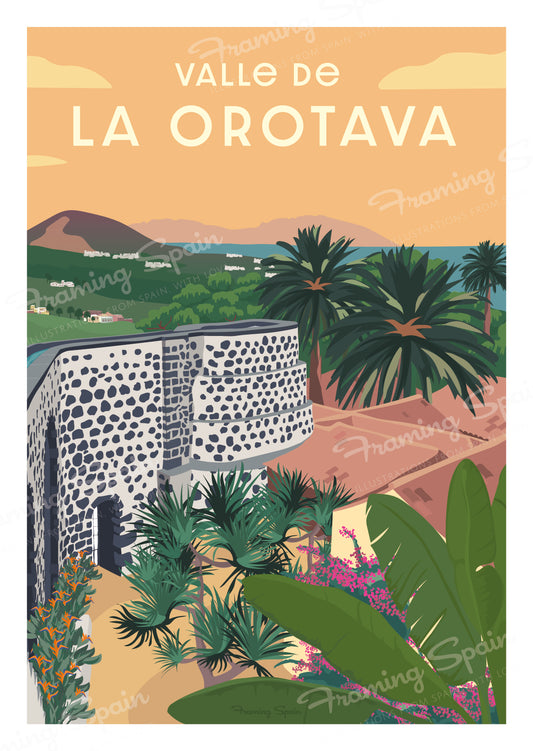Valle de La Orotava - Postcard