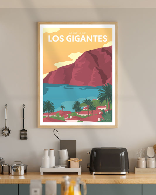 Los Gigantes - Travel Poster
