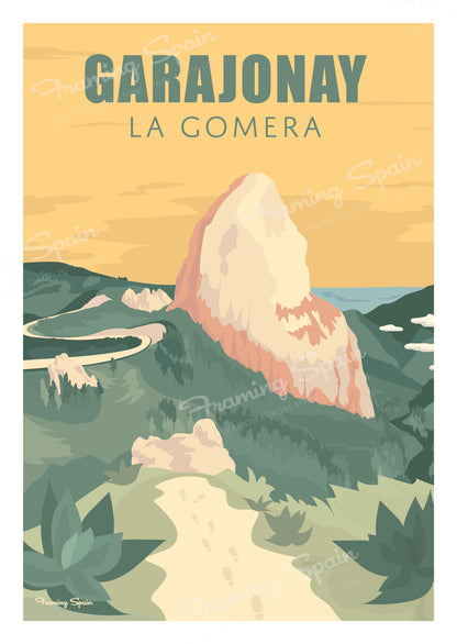 Garajonay - Postcard
