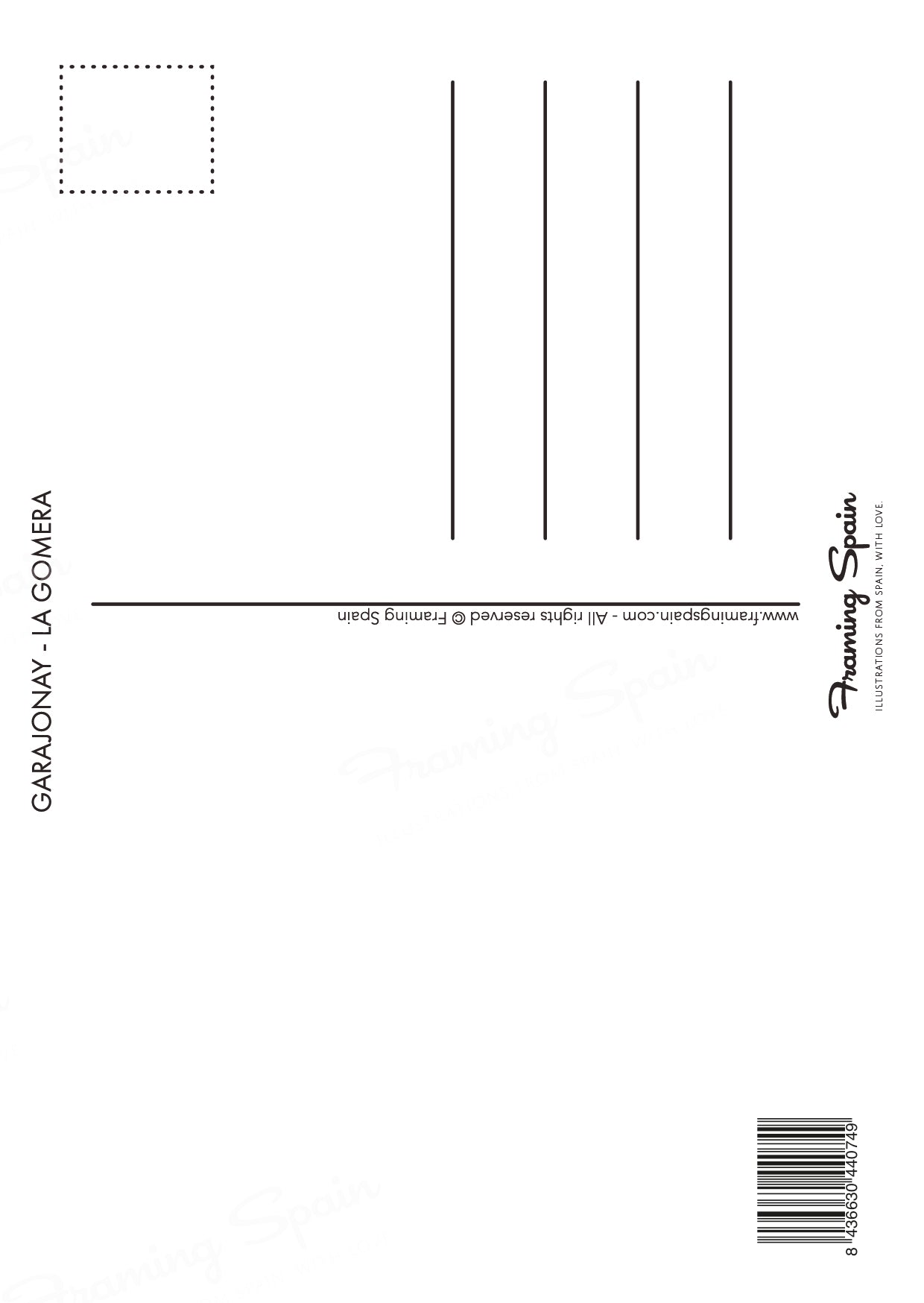 Garajonay - Postcard
