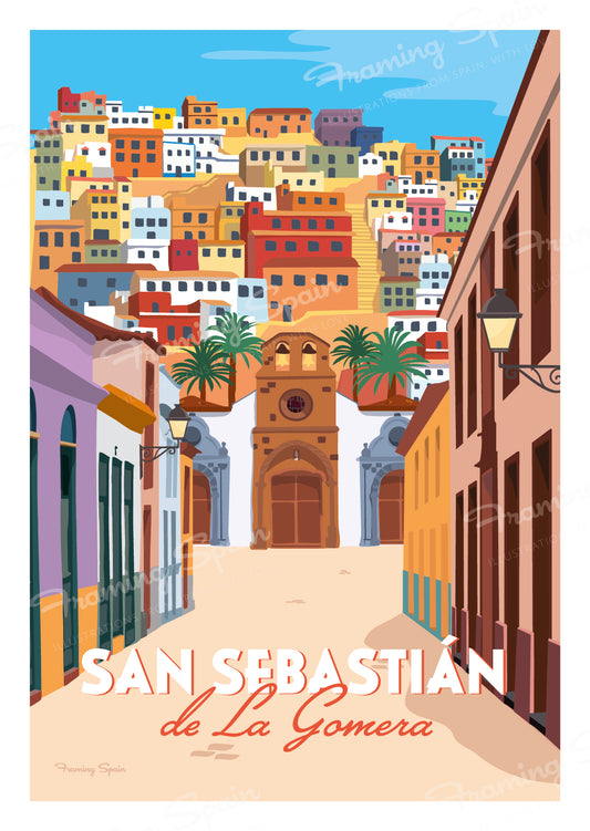 San Sebastián de La Gomera - Postcard
