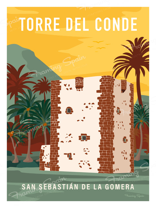 Torre del Conde - Travel Poster