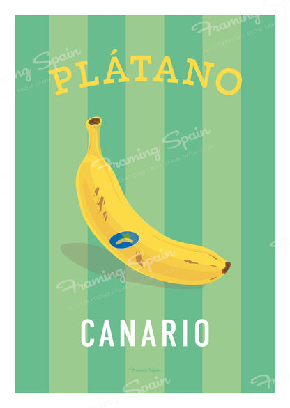 Plátano - Postcard