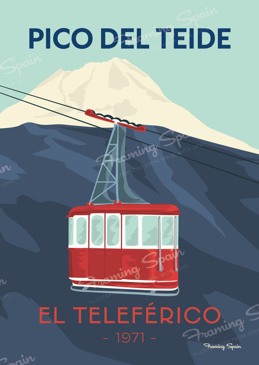 Teleférico del Teide - Postcard