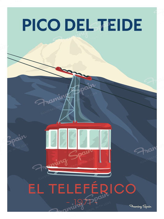 Teleférico del Teide - Travel Poster